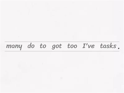 PI too/ enough/ very