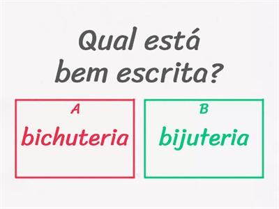 Discriminação auditiva /ch/ e /j/