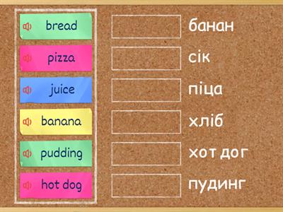 Food 1 клас Карпюк