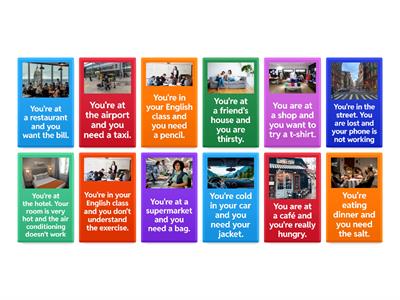  Making requests A2 - UNIT 7