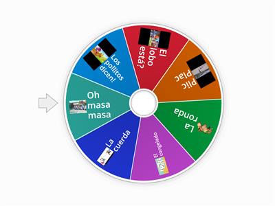  Ruleta de juegos tipicos 