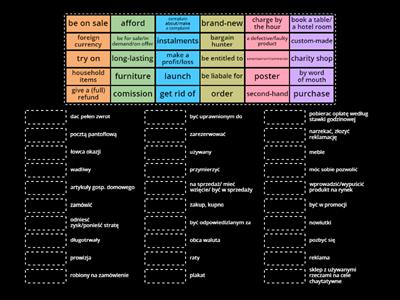 Shopping and money EGIS