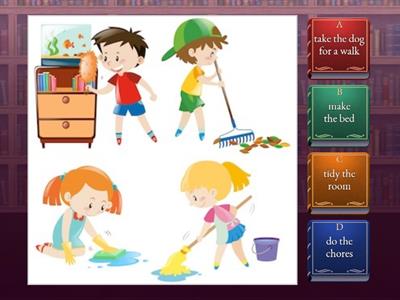 Комарова 5 класс Unit 4 Housework 