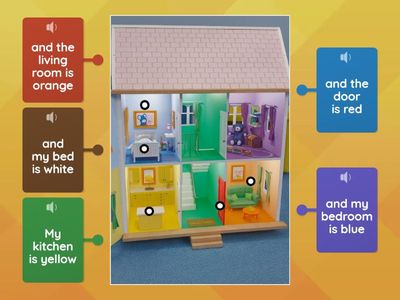 Kid's Box Starter Unit 5 My house (описание комнат)