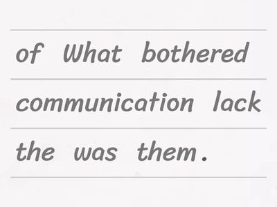 activity pseudoclefts