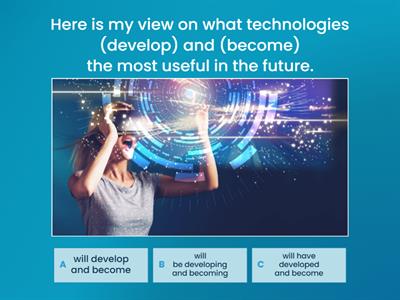 Future simple \ continuous \ perfect