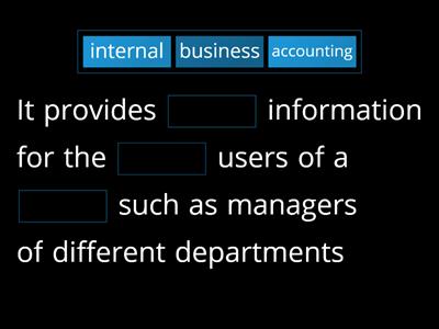 Management Accounting