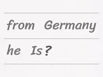 Together 4 Unit 2 pytania TO BE 