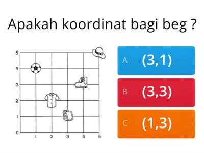 LATIHAN KOORDINAT TAHUN 6