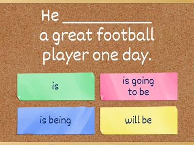 Ways of expressing future