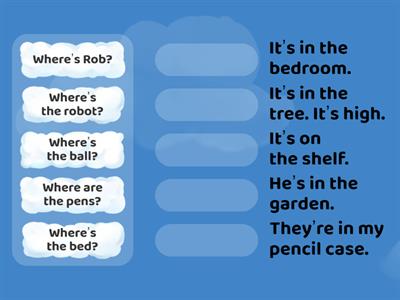 Match (Review 4) 2nd grade