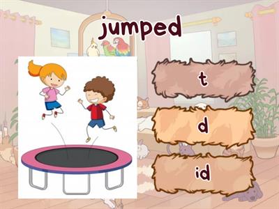 -ed Endings /t/, /id/, /d/