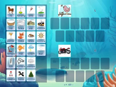 Hallási differenciálás R-L