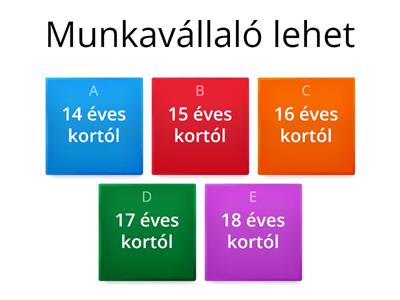 Munkavállalói ismeretek