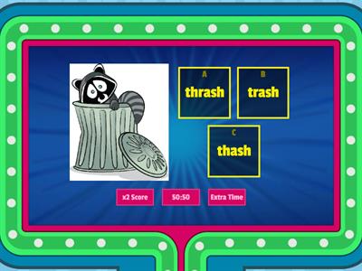 Blends at Both Ends Quiz