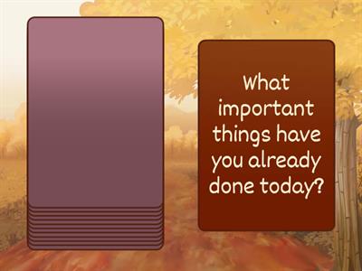 Present Perfect/Past Simple