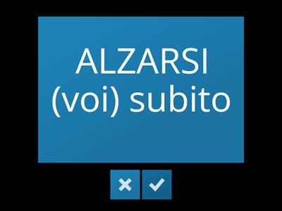 IMPERATIVO formale e informale