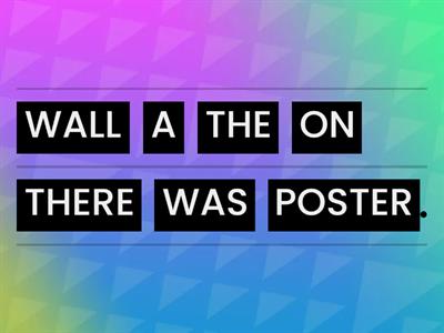 THERE WAS / THERE WERE