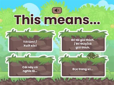 Classroom Instruction Words and Phrases