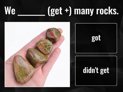 Past Simple Irregular Verbs: Affirmative and Negative