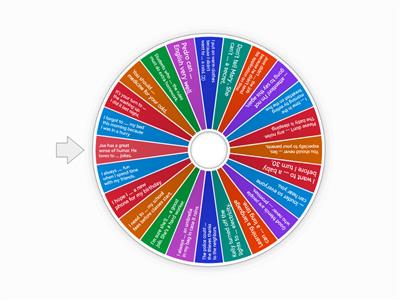 Verb-Noun Collocation Bingo