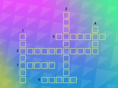 Кроссворд по русскому языку