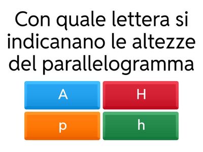 IL PARALLELOGRAMMA