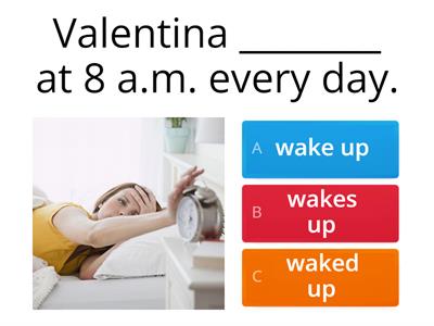 Daily Routines. Simple present