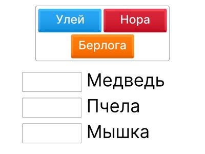 Кто где живёт?