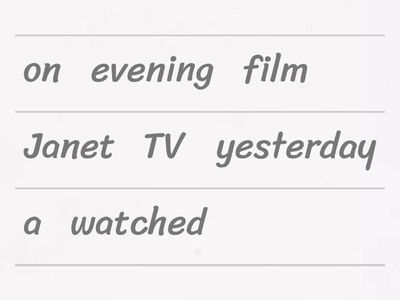 Past Simple Regular Verbs +/-/?