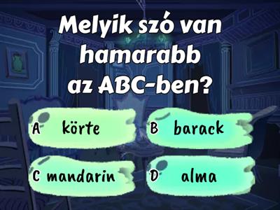 ABC sorrend 