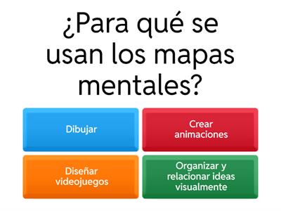 Uso de aplicaciones para mapas mentales y conceptuales