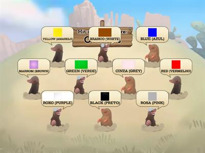 6 ANO B - ACERTE APENAS AS CORES CORRETAS: 