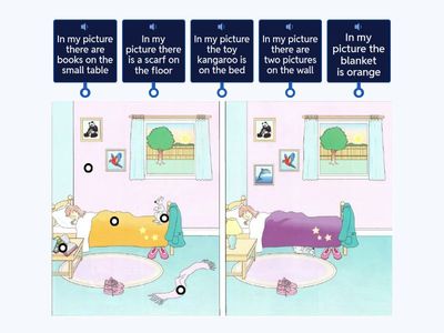 Movers Test 8, Speaking. Find the differences