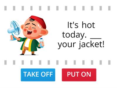  Islands 2 - take off/put on