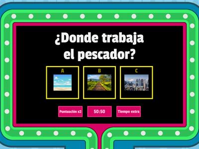 El pescador, para niños pequeños