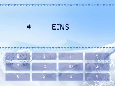  DIE ZAHLEN | 1-12 ...