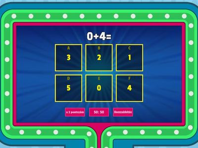 Összeadás kivonás tízes számkörben