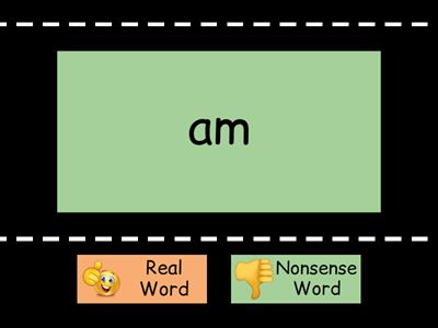 Sorting cvc, cvcc and vc words