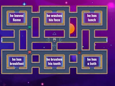 Daily routine 3rd person