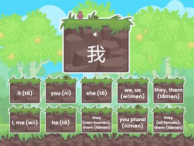 Chinese Personal Pronouns