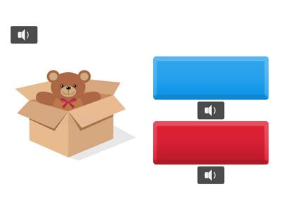 IN, ON, UNDER, BEHIND.