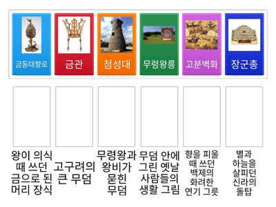 삼국 시대의 문화유산을 알아봅시다