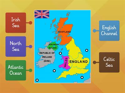 Seas around the UK