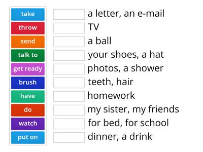 Project 3 4th ed, Unit 3, collocations