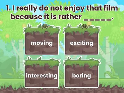 Bài 2: Chọn đáp án đúng nhất