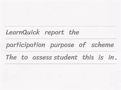 Report writing phrases