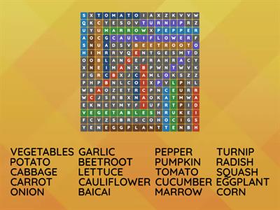 Vegetables /English (A1-B1)