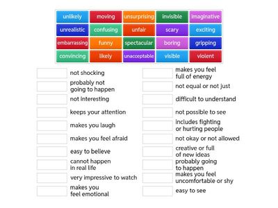 Sol. Pre-Interm. Unit 3 - adjectives