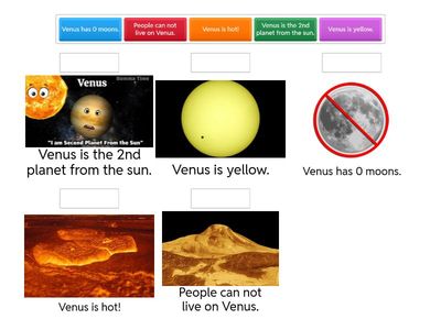 Venus Sentence and picture matching
